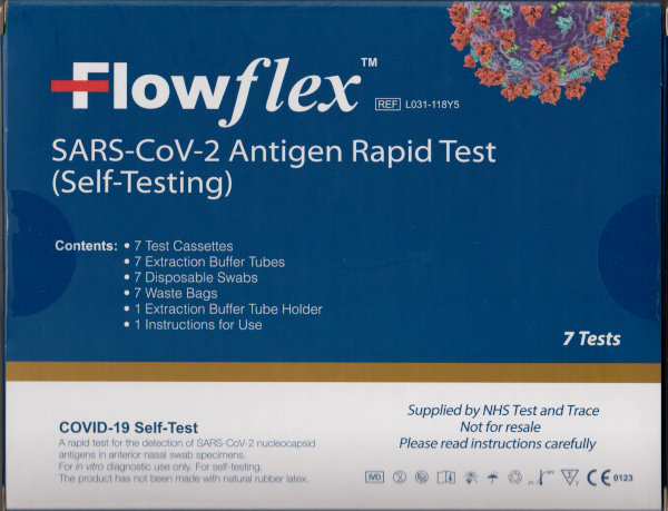 Flowflex test kits